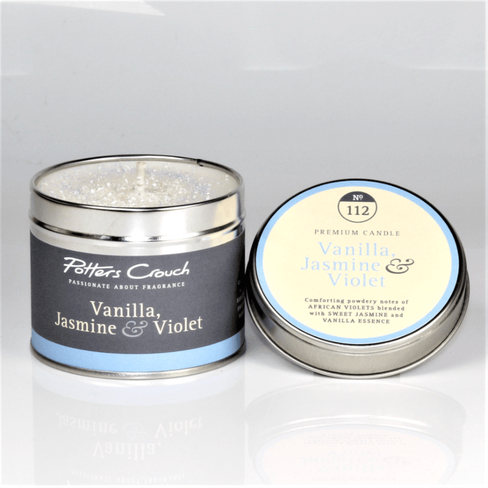Potters Crouch - Vanilla, Jasmine & Violet Candle